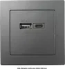 MCPOWER USB-Ladedose "FLAIR" 2-Fach, 3,4A, anthrazit, USB Produktbild-Vorschau 2
