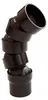INEFA Flexibler Regenrohrbogen, PVC DN50 / 50mm 67-90 Grad, Produktbild-Vorschau 1