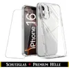 Für Apple iPhone 16 ( 6.1" ) Transparent Silikon Handy Produktbild-Vorschau 1