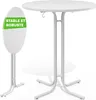 CASARIA® Tavolo da Bar 80x110cm Pieghevole Rotondo Stabile Anteprima dell’immagine prodotto 8