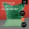 Lumaland Sitzsack 380l pastellgrün + Cordhülle Produktbild-Vorschau 2