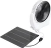 Sada ventilátoru se solárním panelem, 7 W, 5 V, přenosný Náhled obrázku produktu 4