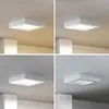 Prios LED-Deckenleuchte Alette, weiß, 17,2 cm, dimmbar Produktbild-Vorschau 3