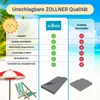 Sporthandtuch Mikrofaser, 90x180 cm, anthrazit, mit Produktbild-Vorschau 5
