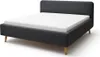 Doppelbett Cézanne 160x200cm mit Stauraum - anthrazit Produktbild-Vorschau 7