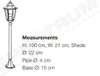 Nordlux Cardiff / Venkovní stojací lampa / Černá Náhled obrázku produktu 5