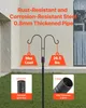 SucceBuy Lot de 8 crochets de berger 195 cm Tige de jardin Voir les images du produit 3
