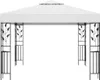 vidaXL Pavillon 3x3 m Weiß 180 g/m² Produktbild-Vorschau 1