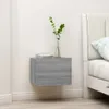 vidaXL Nachtkastje grijs Sonoma, 40x30x30 cm, houtvezel Productafbeelding-voorbeeld 1