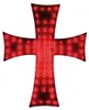 LED-Leuchtkreuz, rot, 84 LEDs, 12 V/24 V, 245 x 200 mm Produktbild-Vorschau 2