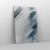 Bild auf Leinwand - Leinwandbild - Einteilig - Blau Weiß Produktbild-Vorschau 4