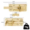 BAUSTER® Schlossriegel 100mm, Schubriegel, Türriegel Produktbild-Vorschau 3