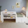 Flieks Tagesbett 120x200cm mit Schreibtisch und Regal, Produktbild-Vorschau 3