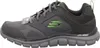 Side view of a gray Skechers men's shoe. Anteprima dell’immagine prodotto