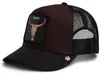 Goorin Dead Skull Trucker – GROUND/VOID Schwarz. Produktbild-Vorschau 2