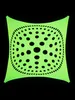 PSYWORK Schwarzlicht Segel Elasthan "Mandala Dots" Vanille, Produktbild-Vorschau 2