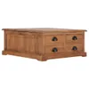vidaXL Table basse 68 x 68 x 30 cm teck massif Voir les images du produit 7
