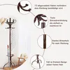 COSTWAY Wieszak na ubrania 182 cm, drewniany wieszak na Podgląd zdjęcia produktu 2