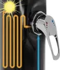 ML-Design solární sprcha 20L 222cm kulatá černá zakřivená Náhled obrázku produktu 6