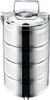 Orion | Termo nádoby - 4-dílné - Nerezová ocel - 4x1100 ml Náhled obrázku produktu 1