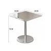 Meubles de restauration Bar Café Acier inoxydable Table de Voir les images du produit 10