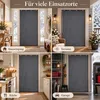 Cortina térmica para puerta, color gris, 100x210 cm, con Vista previa de la imagen del producto 11