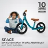 Kinderkraft SPACE Laufrad - Leicht, mit Handbremse - Produktbild-Vorschau 2