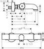 Hansgrohe Ecostat, Waschbecken, Chrom Produktbild-Vorschau 7