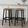 BEGRYF Hocker Barhocker 2er Set – runde Sitzfläche 32 cm, Produktbild-Vorschau 6