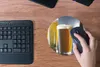 Podložka pod myš - Různé sklenice na pivo a piva - 20x20cm Náhled obrázku produktu 4