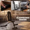SPORTNOW Opklapbare halterbank, trainingsbank met beenzak Productafbeelding-voorbeeld 9