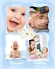 Set mit 8 Spucktüchern für Babys, 50 x 25 cm. Babytücher Produktbild-Vorschau 5