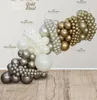 Palloncini in lattice Sempertex, color crema seta, 12 cm, Anteprima dell’immagine prodotto 2