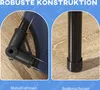 Close-up views of a dog bed's construction and feet. Produktbild-Vorschau