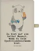 Mr. & Mrs. Panda din a5 notizbuch Speditionskaufmann Herz - Produktbild-Vorschau 1