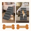 Scala per cani, altezza 60 cm, 6 gradini, colore grigio, Anteprima dell’immagine prodotto 7