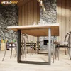 MetaloPro 2 sztuki metalowych nóg stołowych, czarne, 72 cm Podgląd zdjęcia produktu 5