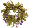 vidaXL Blumengirlanden Blumen 6 Stk. Helllila 215 cm Produktbild-Vorschau 1