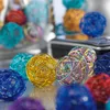 DRAHT-BÄLLE 30mm, 3cm/10 Stück SILBER Produktbild-Vorschau 2