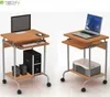 Scrivania mobile per computer Techly 600x450 faggio Anteprima dell’immagine prodotto 5