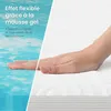 ELONEO Gel Topper 140x200cm, Surmatelas en mousse à mémoire Voir les images du produit 7