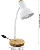 Stolní lampa Eglo 98832 VERADAL E27 40 W bílá/dřevo Náhled obrázku produktu 3