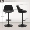 WOLTU Barhocker 2er Set, Barstuhl, Gute gepolsterte Produktbild-Vorschau 3