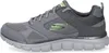 A side view of a gray Skechers athletic shoe. Anteprima dell’immagine prodotto