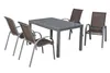 Merxx Gartenmöbel Set Amalfi taupe 5tlg., 4 Stapelsessel, 1 Produktbild-Vorschau 1