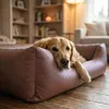 4L Textil Mario Orthopädisches Hundebett aus Kunstleder Produktbild-Vorschau 3
