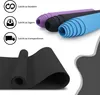 Yogamatte Fitnessmatte Gymnastikmatte Pilates 183x61x0.4cm Produktbild-Vorschau 5