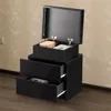 CLIPOP Nachttisch mit RGB LED, 2 Schubladen, Holz Produktbild-Vorschau 3