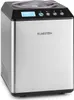 A stainless steel ice cream maker is shown from a front-side angle against a white background. Náhled obrázku produktu