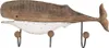 Clayre & Eef wieszak ścienny 3 haczyki wieloryb 53x10x23 cm Podgląd zdjęcia produktu 1